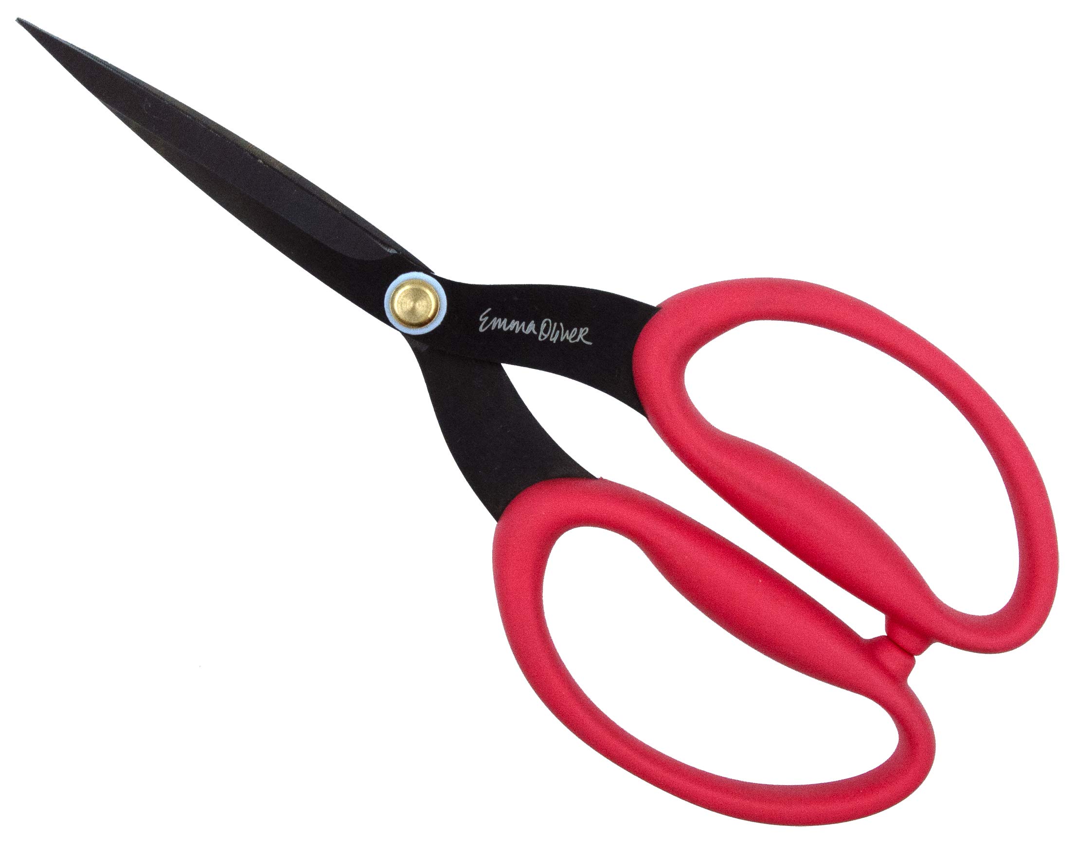 Wonderful Scissors by Emma Oliver – 4, 6 & 7-1/2 Inch Serrated Blade Shears – Perfect for Cutting Fabric, Cloth, Paper & More (7-1/2")