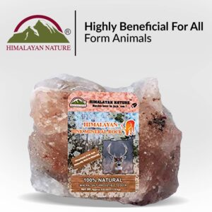 Himalayan Nature Animal Licking Pink Salt Rock Lick Deer| 5 Pound