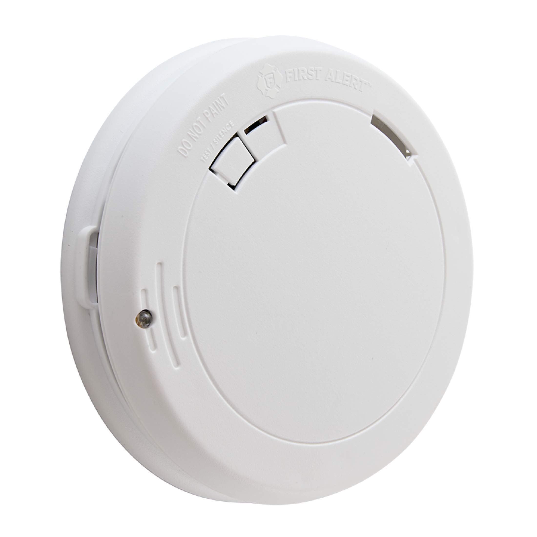 FIRST ALERT Battery Powered P1210E Smoke Alarm, White