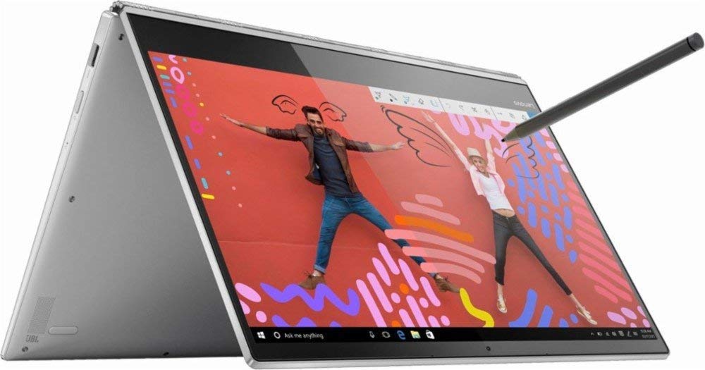 2018 Lenovo Yoga 920 2-in-1 13.9" 4K Ultra HD Touch-Screen Laptop | Intel Core i7-8550U Quad Core | 16GB DDR4 | 512GB SSD | Thunderbolt Port | Fingerprint Reader | Active Pen | Windows 10 Home