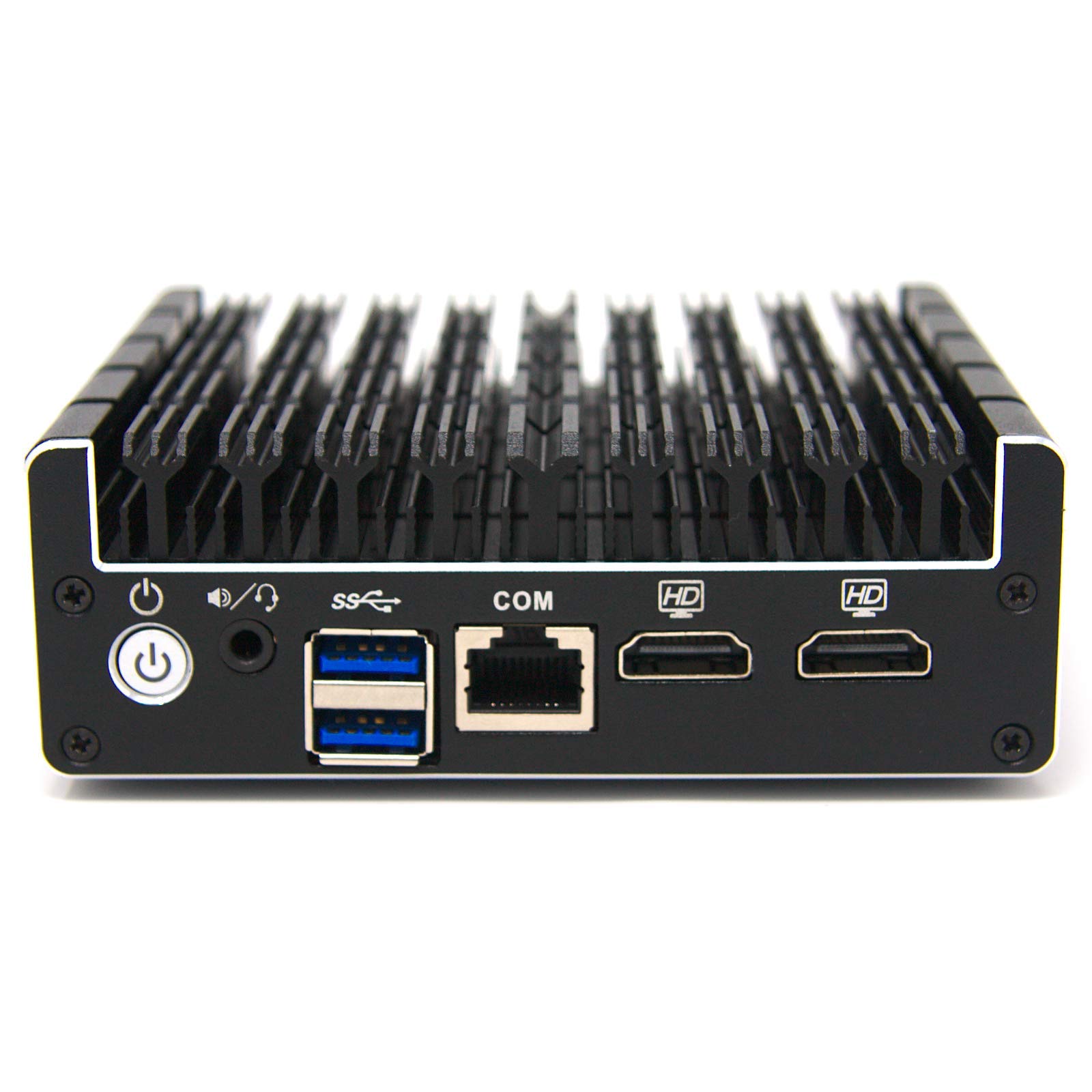 Protectli Vault FW4B - 4 Port, Firewall Micro Appliance/Mini PC - Intel Quad Core, AES-NI, 8GB RAM, 120GB mSATA SSD