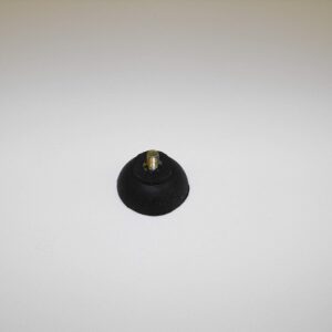 JL Missouri Parts 4X #8-32 1/4" Screw in 1" Rubber Suction Cups, 7/16" Tall, Made in USA Foot Isolator