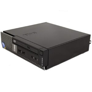 Dell OptiPlex 780 USFF Desktop Intel Core 2 Duo 3.0 GHz 4 GB RAM 250 GB HD DVD Win Pro 32-Bit (Renewed)
