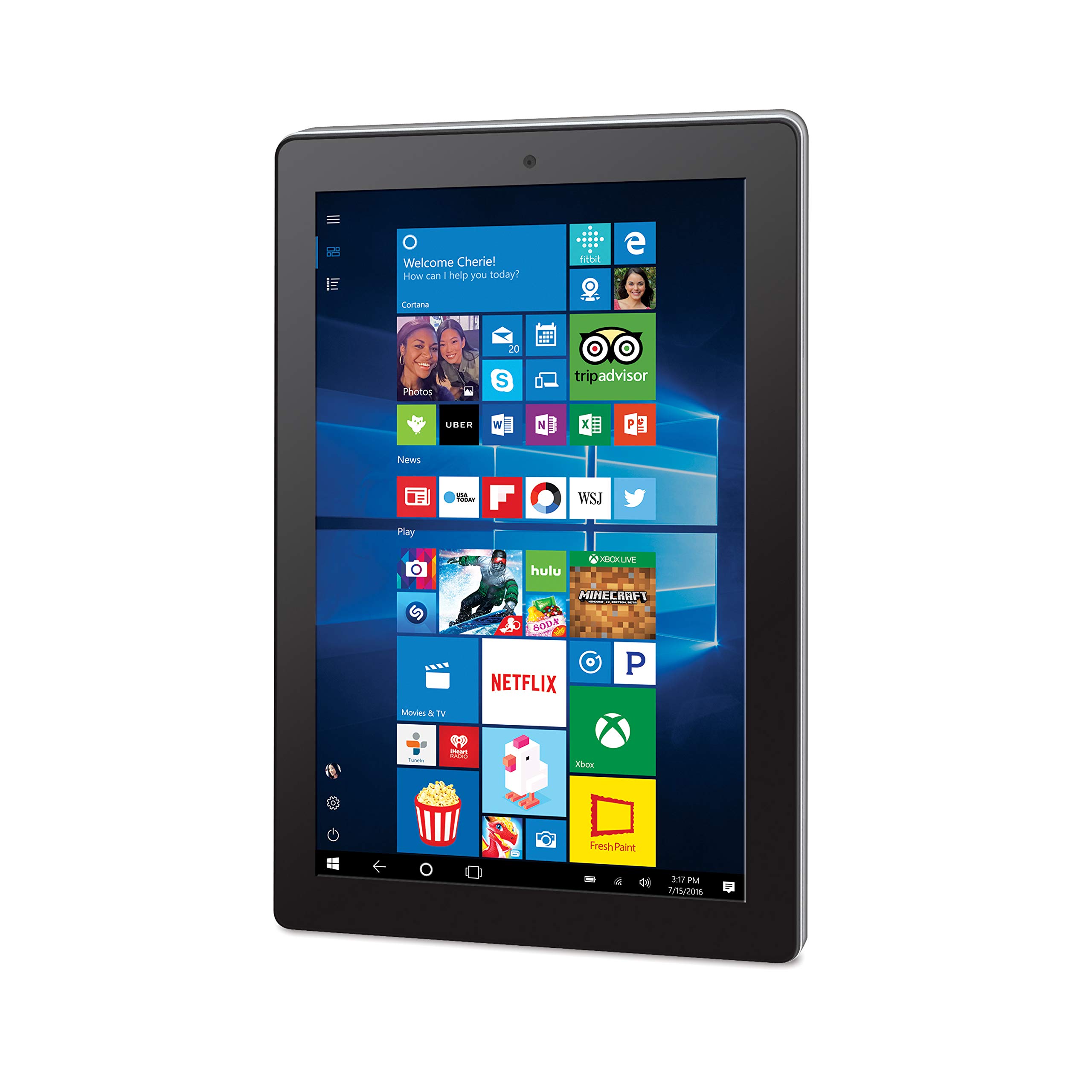 RCA 12.2" Windows 10 2-in-1 Tablet with Travel Keyboard