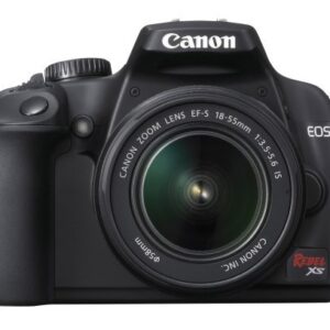 Canon Rebel XS DSLR Camera with EF-S 18-55mm f/3.5-5.6 is Lens (Black) (Certified Refurbished)