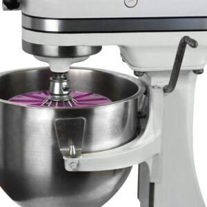 Whisk Wiper® PRO compatible with KitchenAid Bowl-Lift Stand Mixers - Mix Without The Mess - The Ultimate Stand Mixer Accessory - Only Compatible With 6-Wire Whisks (Color: Violet)