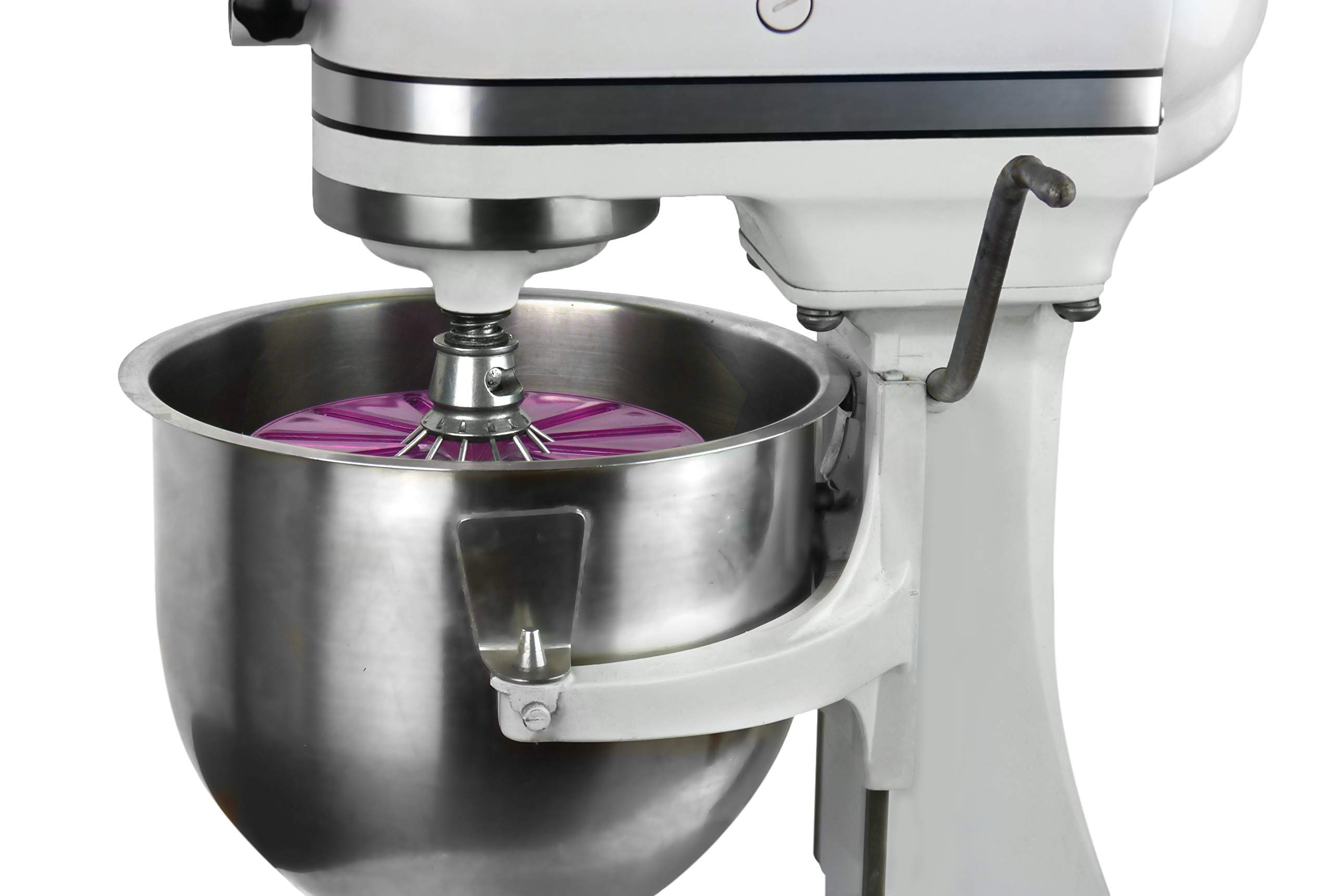 Whisk Wiper® PRO compatible with KitchenAid Bowl-Lift Stand Mixers - Mix Without The Mess - The Ultimate Stand Mixer Accessory - Only Compatible With 6-Wire Whisks (Color: Violet)