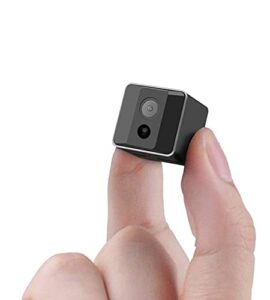 mini spy camera 1080p cop cam as seen on tv- camera wireless hidden -nanny cam with night vision and motion detection-built-in battery-no wifi needed