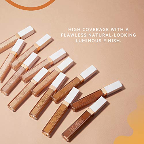 FLOWER Beauty Light Illusion Full Coverage Concealer - Medium Honey (Pack of 1)