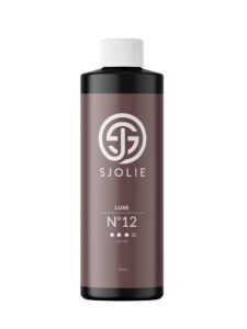 sjolie spray tan solution - luxe 12 - violet based dark blend | sunless tanning solution for deep, dark bronze finish, all natural (8oz)