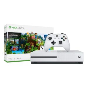 Xbox One S 1TB Console ? Minecraft Bundle (Discontinued), White