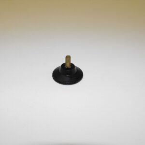 JL Missouri Parts 4X 3/8" #8-32 Screw in 1" Rubber Suction Cups, 5/16" Tall, Made in USA Isolator Foot