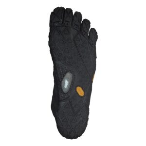 Vibram Women's V 2.0 Trail Running Shoe, Black/Yellow, 41 B EU (41 EU/9.0-9.5 M US B EU US)