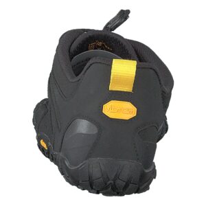 Vibram Women's V 2.0 Trail Running Shoe, Black/Yellow, 41 B EU (41 EU/9.0-9.5 M US B EU US)