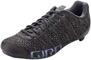 giro empire w e70 knit womens road cycling shoe − 38, black heather (2021)