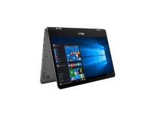 asus zenbook flip ux461u 14" full hd touch 2-in-1 laptop: core i7-8550u, 16gb ram, 512gb ssd, backlit keyboard, fingerprint reader, windows 10