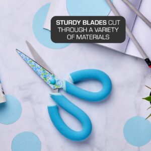 It’s Academic Pillow Grip 8” Scissors, Blue