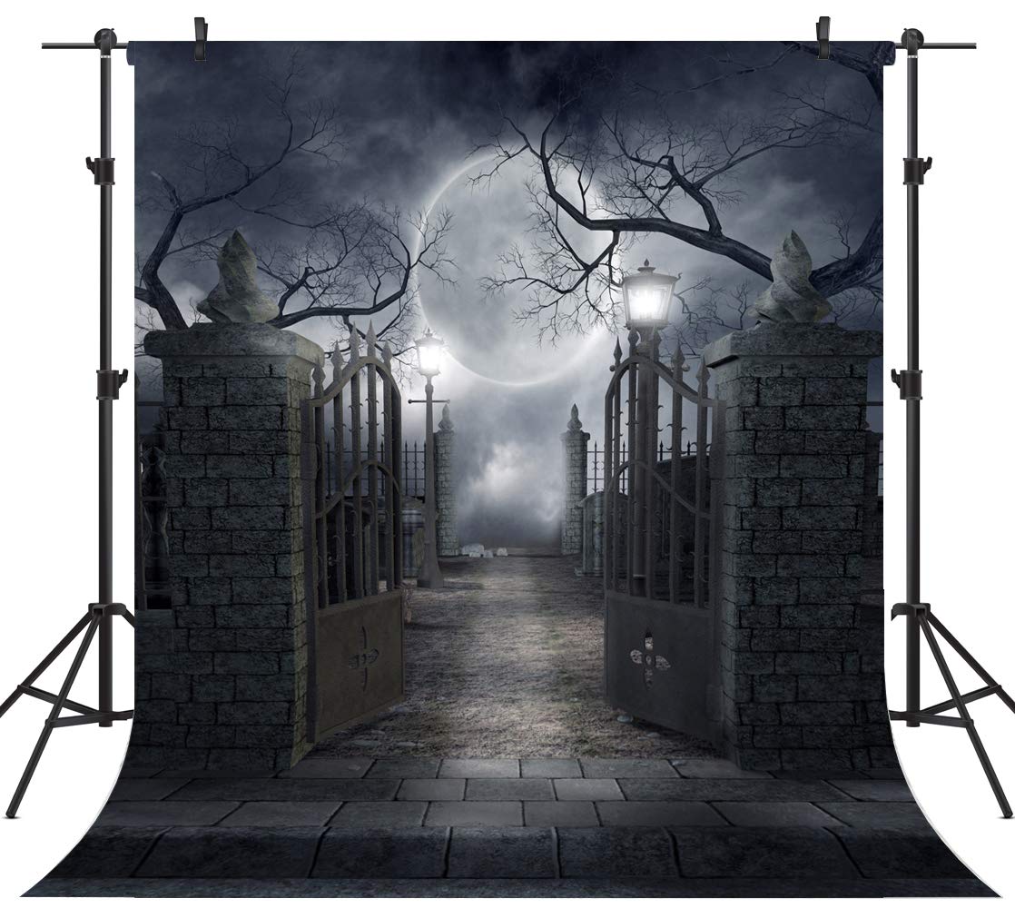 OUYIDA 10X10FT Halloween Theme Pictorial Cloth Customized Photography Backdrop Background Studio Prop TP17C