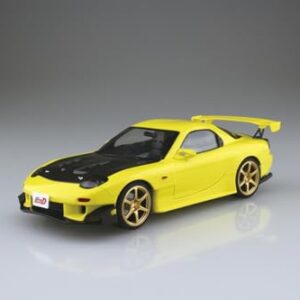 Aoshima Initial D: Takahashi Keisuke FD3S RX-7 Project D 1:24 Scale Model Kit