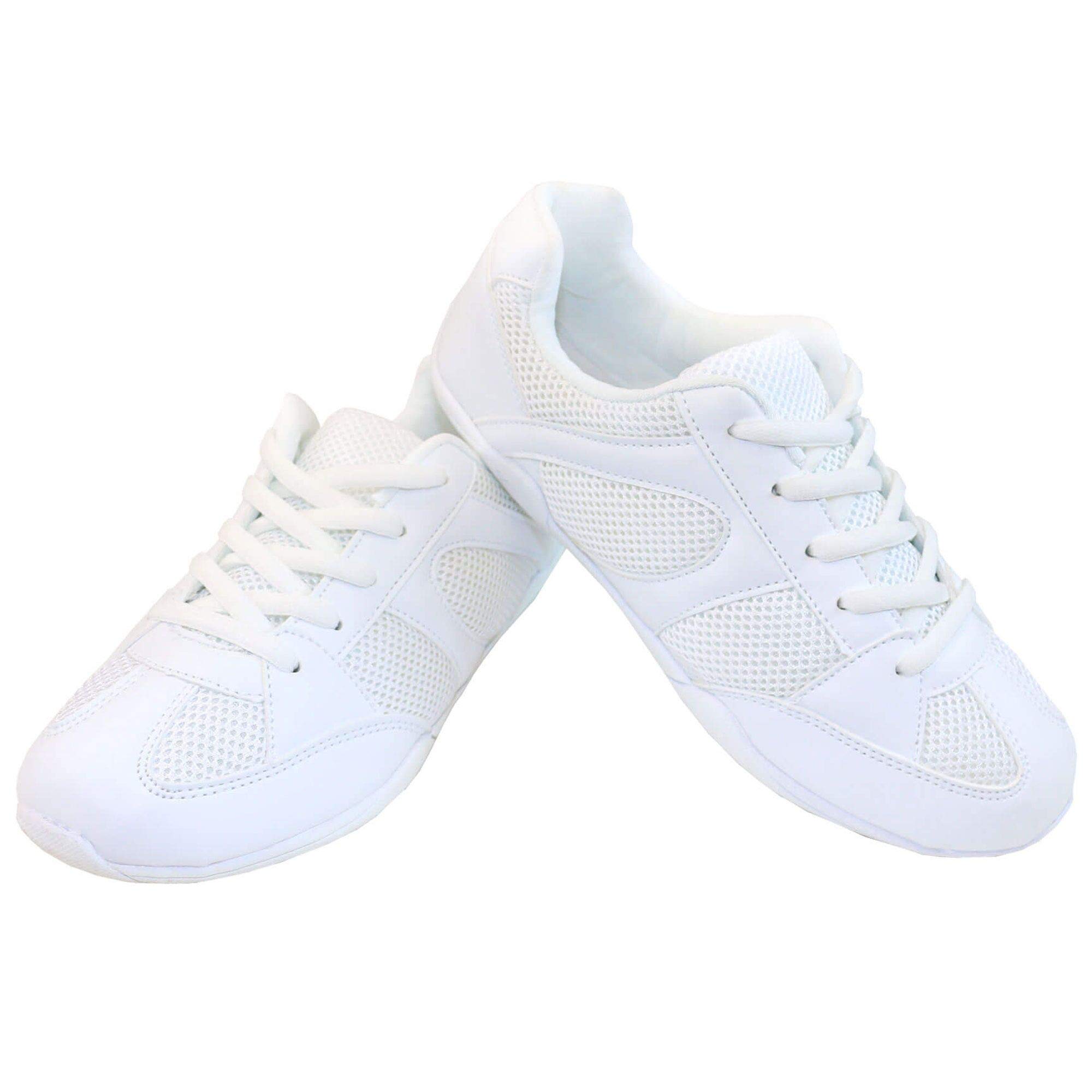 Danzcue Aurora Cheer Shoes, White, 7M