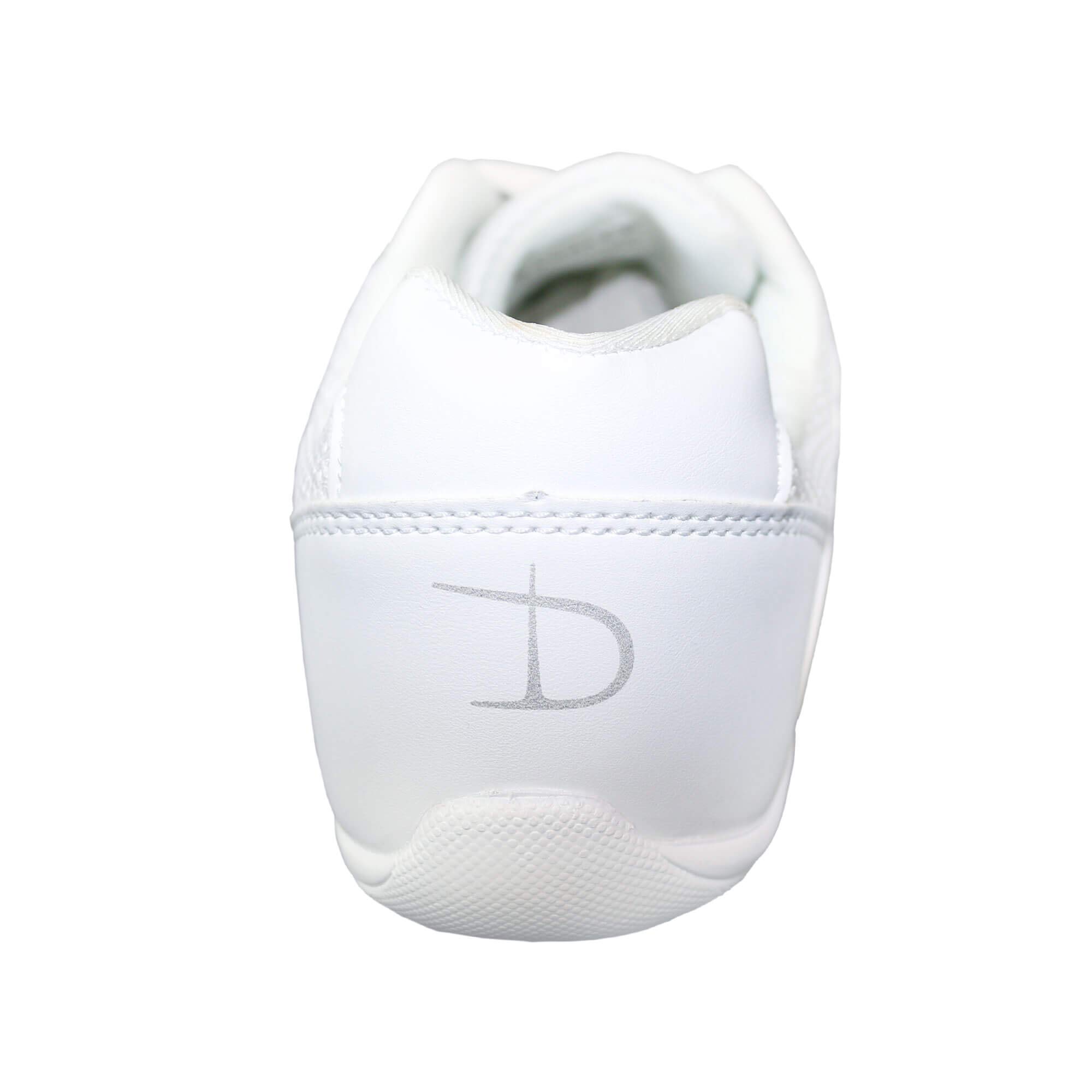 Danzcue Aurora Cheer Shoes, White, 7M