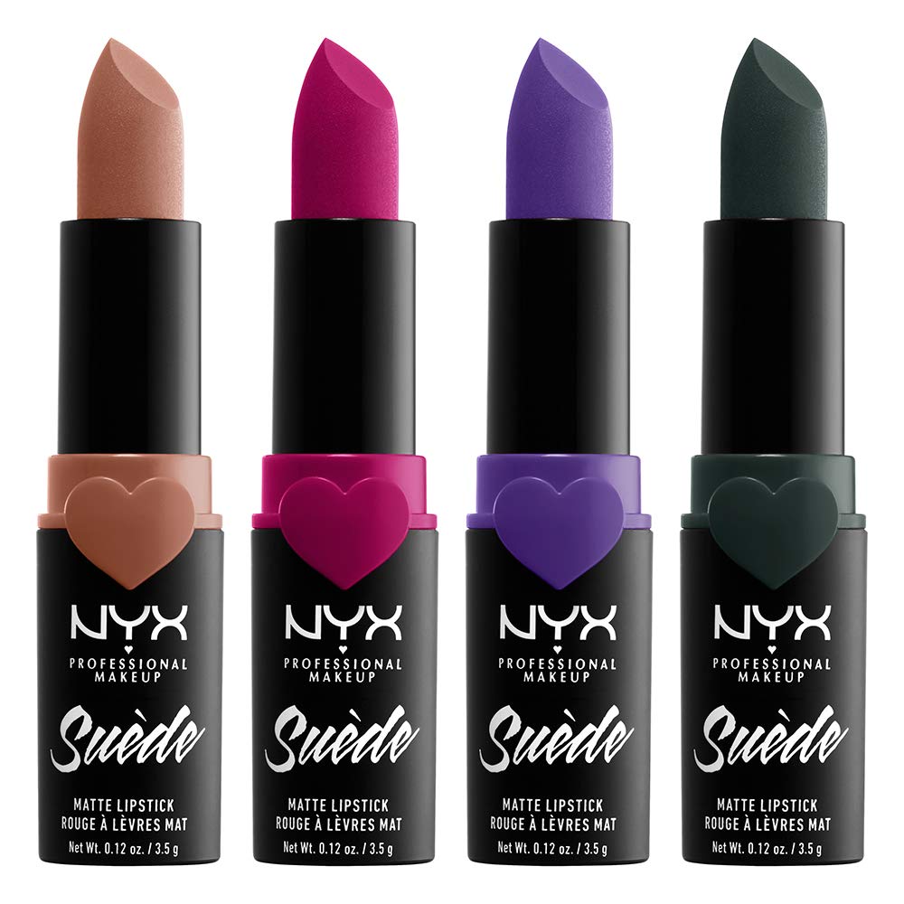 NYX Nyx suede matte lipstick moonwalk - .12oz moonwalk