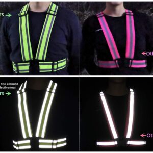 IDOU High Visibility Reflective Safety Vest, Lightweight,Adjustable & Elastic, Hi Vis Running Gear for Walking,Cycling,Construction Workers,Men,Women