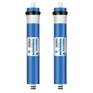 geekpure reverse osmosis ro membrane 75 gpd -nsf certificated-water filter replacement-pack 2