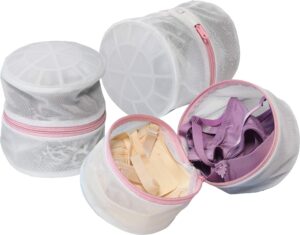 simple houseware premium bra lingerie wash bags - 3 pack