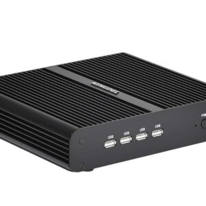 KINGDEL NC860 Fanless Mini PC, Powerful Nettop Computer, Intel i7-8550U 8th Gen. 4 Cores CPU, 16GB DDR4 RAM, 512GB SSD, 4K 4096x2304, HD Port, DP, Metal Case, W-11 Pro