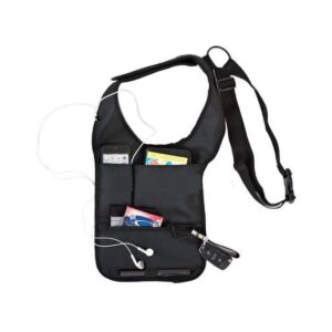 cozylkx black anti-thief inspector shoulder bag hidden bag hidden underarm backpack