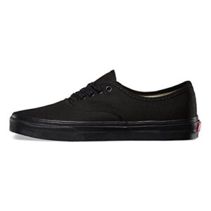 vans comfycush authentic black/black men's 10, women's 11.5