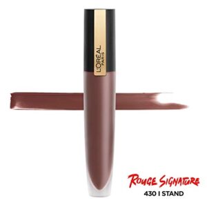 L'Oreal Paris Makeup Rouge Signature Matte Lip Stain, I Stand