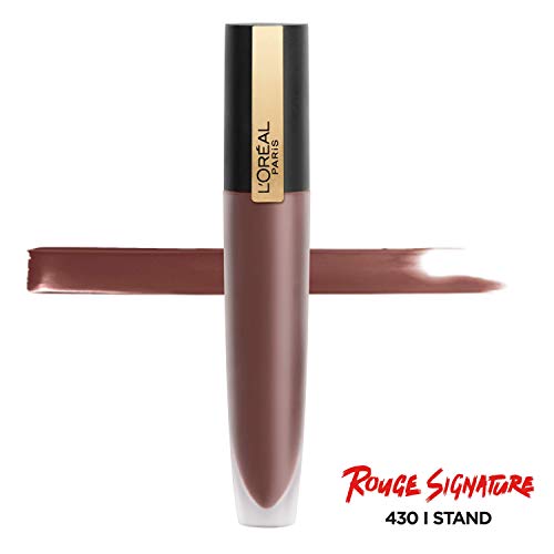 L'Oreal Paris Makeup Rouge Signature Matte Lip Stain, I Stand