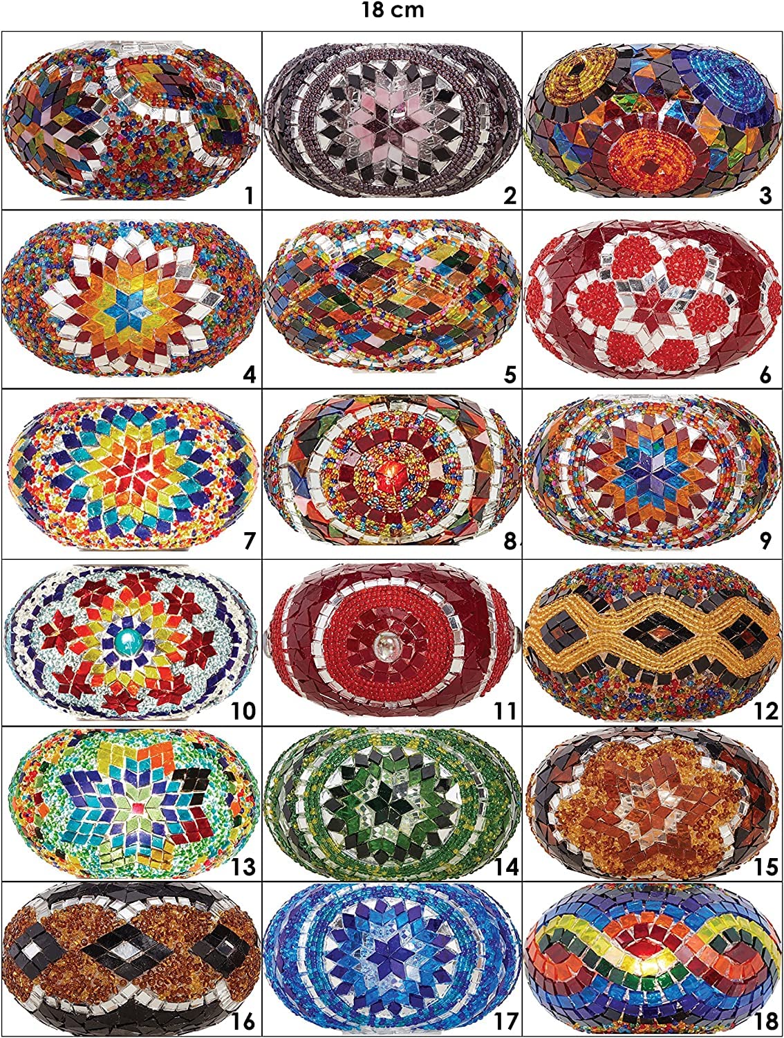 DEMMEX 2020 Customizable Turkish Moroccan Mosaic Tiffany Floor Table Lamp 3 Big Globes