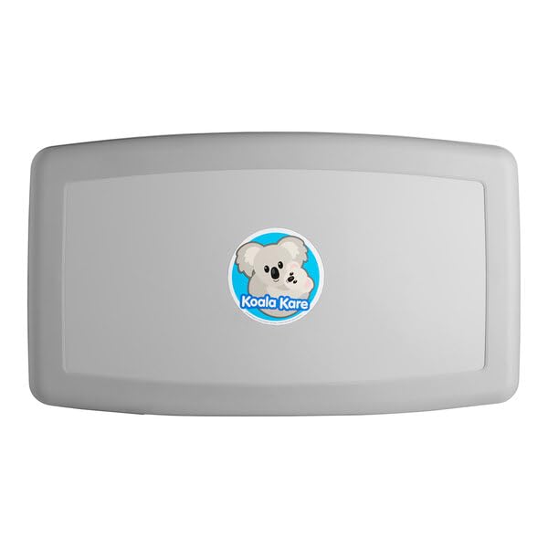 Koala Kare KB200-01 Horizontal Wall-Mounted Changing Station - Polypropylene, Gray