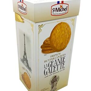 St. Michel La Grande Galette French Butter Cookies, 1.3 Pounds