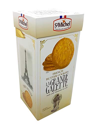 St. Michel La Grande Galette French Butter Cookies, 1.3 Pounds