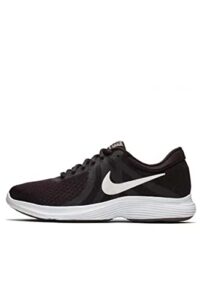 nike women's revolution 4 running shoe, burgundy ash/white/plum eclipse, 6.5 regular us