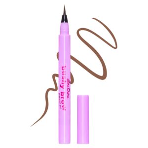 lime crime bushy brow pen, baby brown (cool light brown) - thin precision eyebrow pencils define, shape, build, fill in & flick up - eyebrow filler for natural looking brows - vegan & cruelty-free…