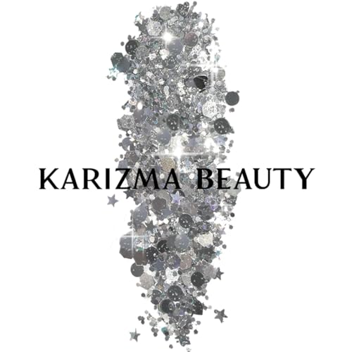 Platinum Biodegradable Chunky Glitter // Karizma Beauty Silver Bio Glitter Eco Glitter Face Glitter Festival Chunky 10g