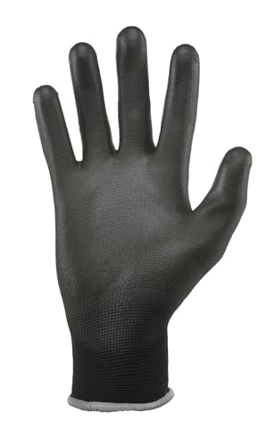 Gorilla Grip Gloves, Max Grip, All Purpose Work Gloves, Slip Resistant, Nylon Shell, X-Large, 25 Pairs