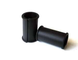 2 pack microphone spacer rubber tube washer compatible for sony camcorder shotgun microphone mic