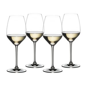 riedel 4x white wine glass set