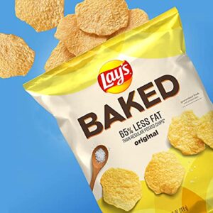 Baked, Lay's Original Potato Crisps, 0.875 Ounce (Pack of 40)