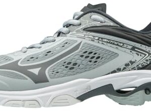 Mizuno Women's Wave Lightning Z5 Volleyball Shoe, grey, 9 B US