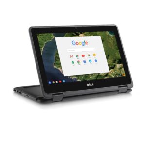 dell chromebook 11 3189 t8tjg 11.6-inch traditional laptop (black) (renewed)
