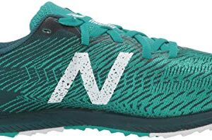 New Balance Women's Cross Country Spike Running Shoe, Tidepool/Verdite, 5 M US