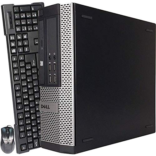 Dell Optiplex 7010 Small Form Desktop, Intel Quad Core i7 3770 3.4Ghz, 8GB RAM, 128GB SSD Hard Drive, DVD-RW, Windows 10 (Renewed)