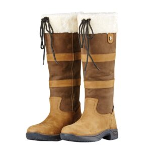 dublin eskimo boots ii, dark brown, ladies 8.5